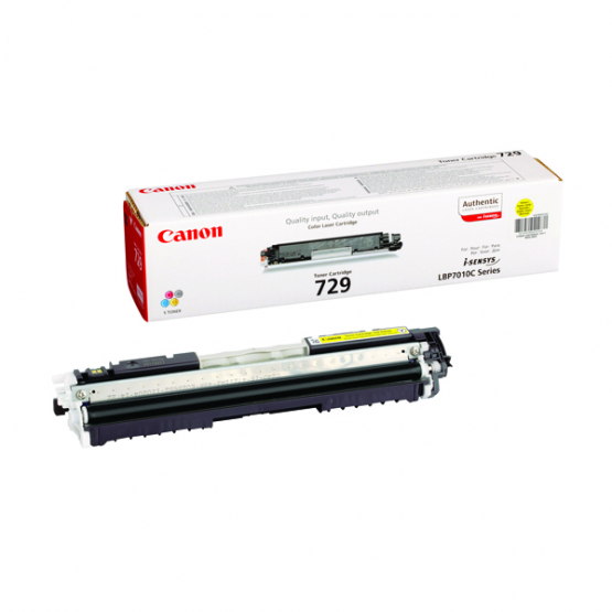 Canon 729 Yellow Toner Cartridge (4367B002) 
